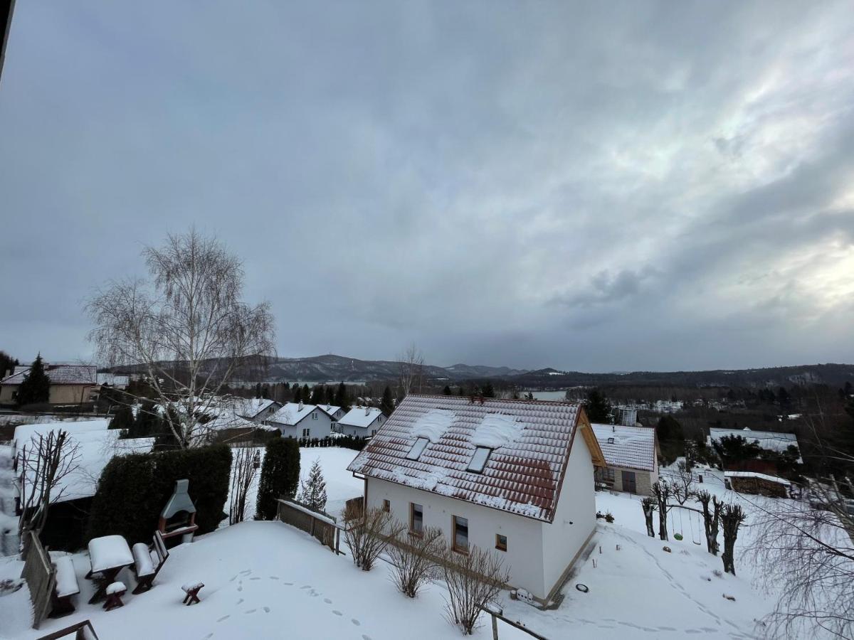 Vila Bieszczadzki Hals - Dom Z 6 Sypialniami Polańczyk Exteriér fotografie